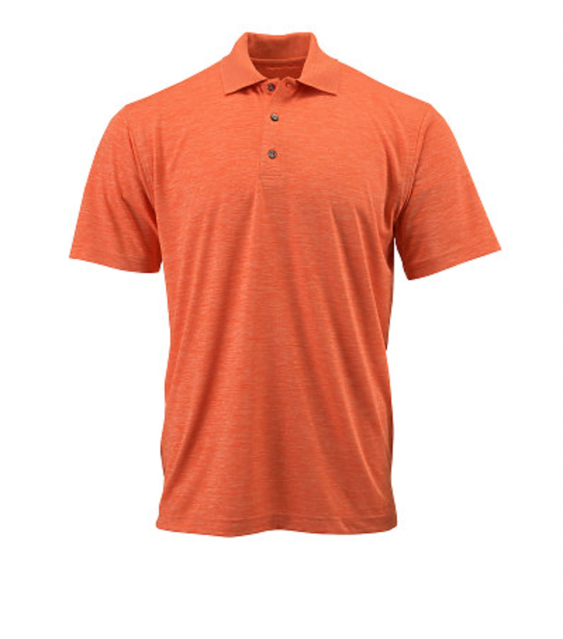 Paragon Dakota Adult Striated Heather Performance Polo