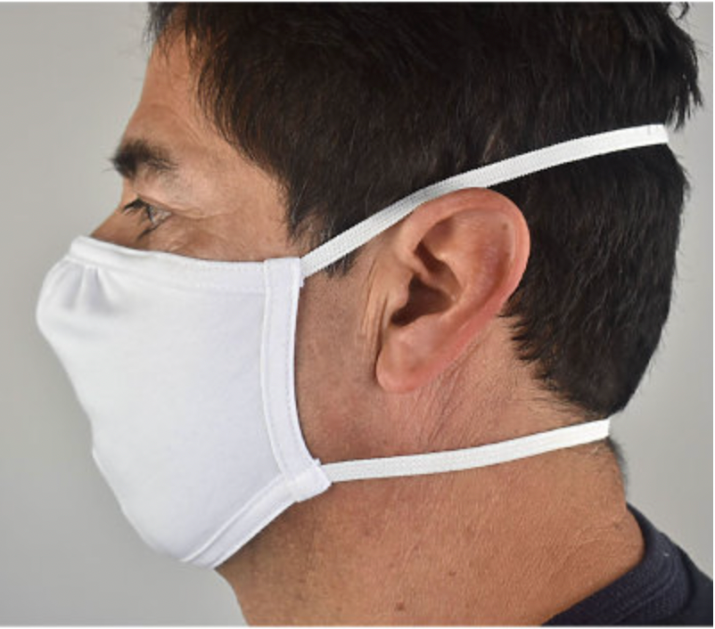 US Blanks Double Layer Anti-Microbial Adjustable Mask