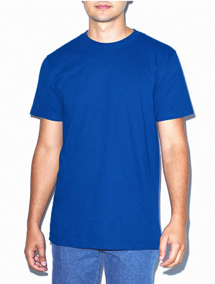 American Apparel USA Unisex Fine Jersey T-Shirt