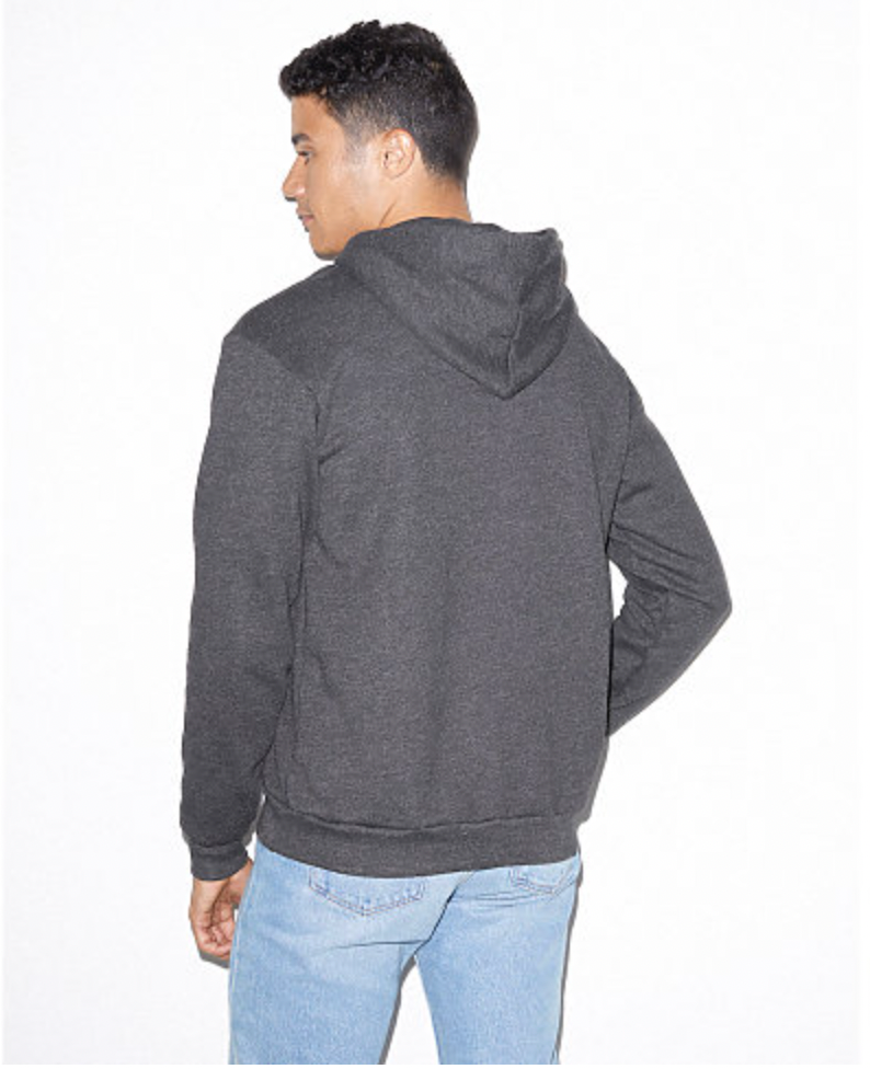 American Apparel Unisex Flex Fleece Drop Shoulder Pullover Hood