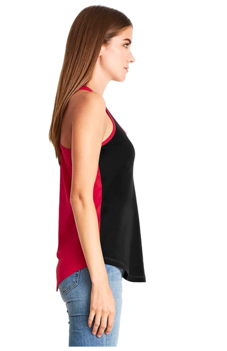 Next Level Women's Ideal Color Block Racerback Tank