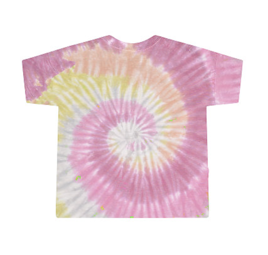 Colortone Ladies' Tie Dye Crop Tee