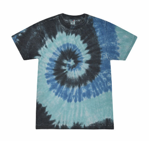 Colortone Adult Burnout Festival Tie dye Tee