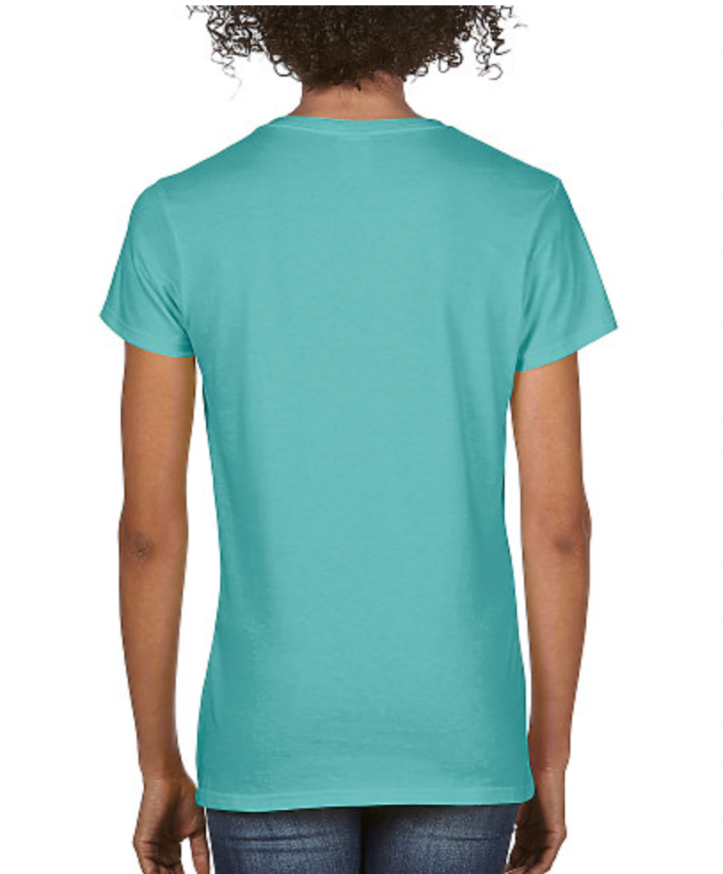 Comfort Colors Ladies' Midweight Ring Spun V-Neck Tee