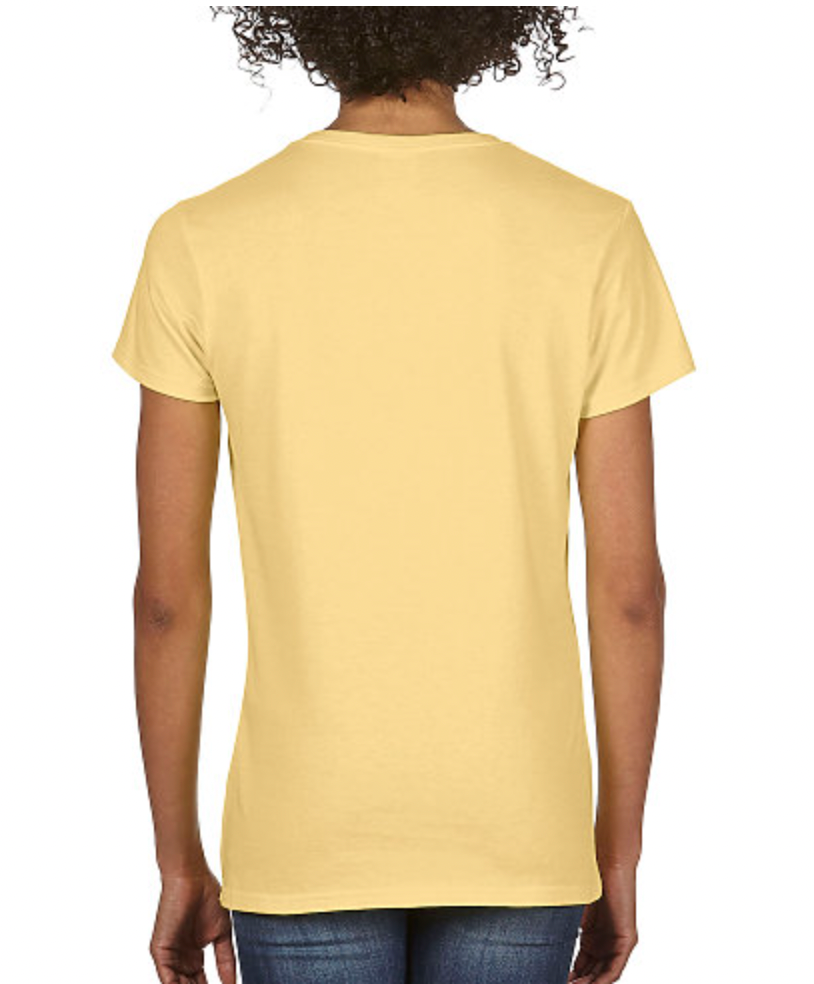 Comfort Colors Ladies' Midweight Ring Spun V-Neck Tee