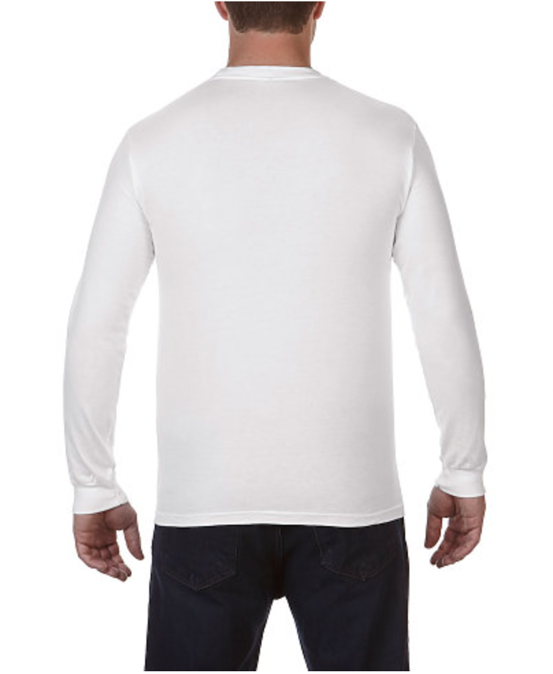 Comfort Colors Adult Heavyweight Ring Spun Long Sleeve Pocket Tee