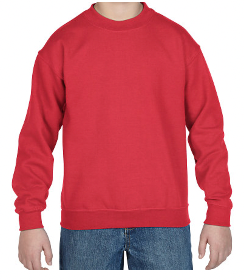 Gildan Heavy Blend Youth Crewneck Sweatshirt