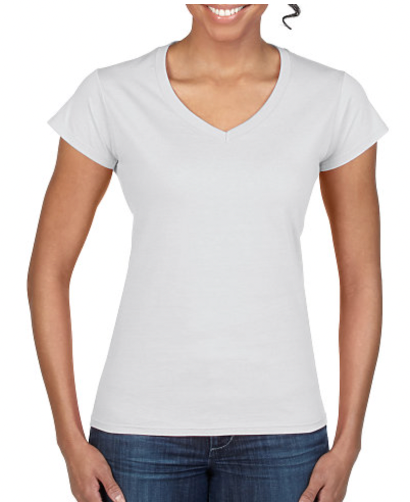 Gildan Softstyle Ladies' V-Neck T-Shirt