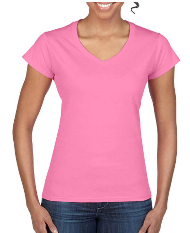 Gildan Softstyle Ladies' V-Neck T-Shirt