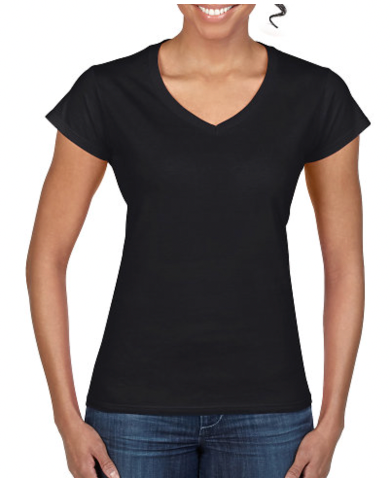 Gildan Softstyle Ladies' V-Neck T-Shirt