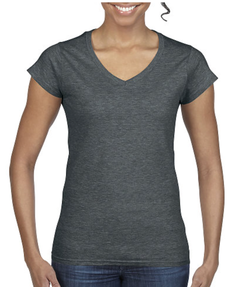 Gildan Softstyle Ladies' V-Neck T-Shirt