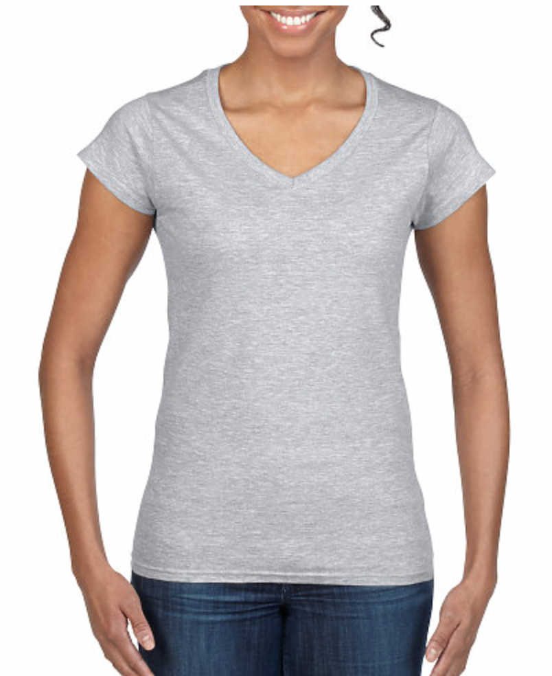 Gildan Softstyle Ladies' V-Neck T-Shirt