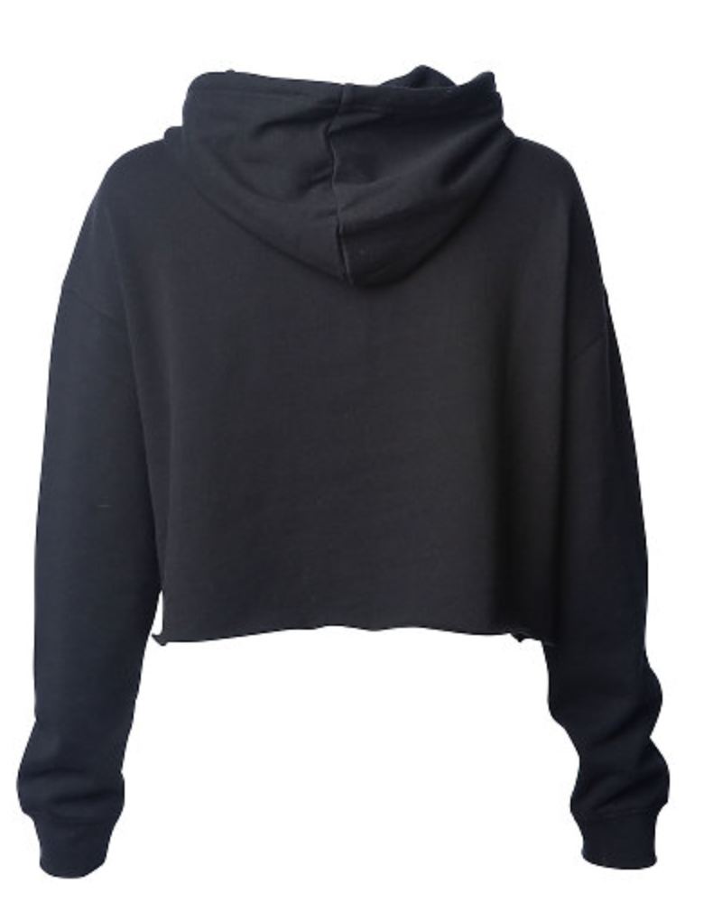 Independent Women's Lightweight Crop Hooded Pullover