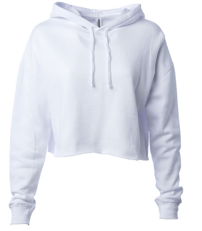 Independent Women's Lightweight Crop Hooded Pullover