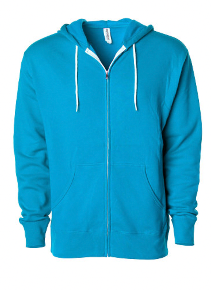 Independent Adult Zip Hooded Fleece