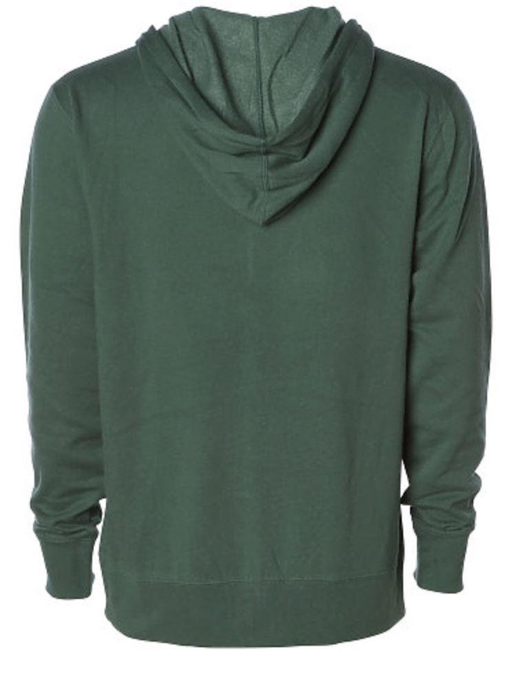 Independent Adult Zip Hooded Fleece