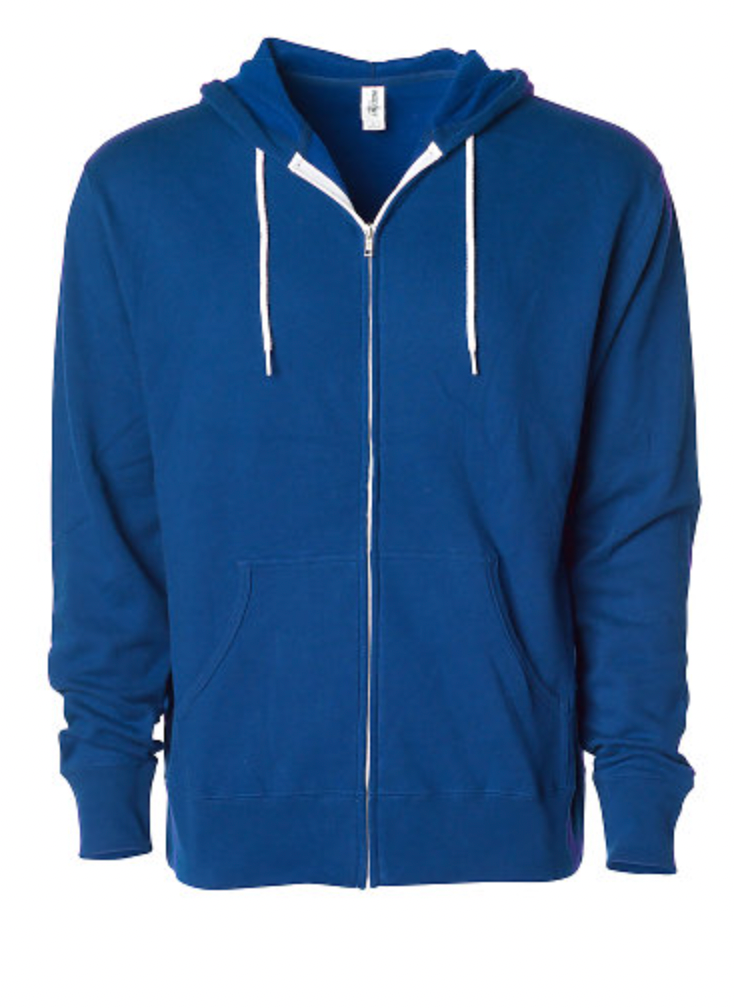Independent Adult Zip Hooded Fleece
