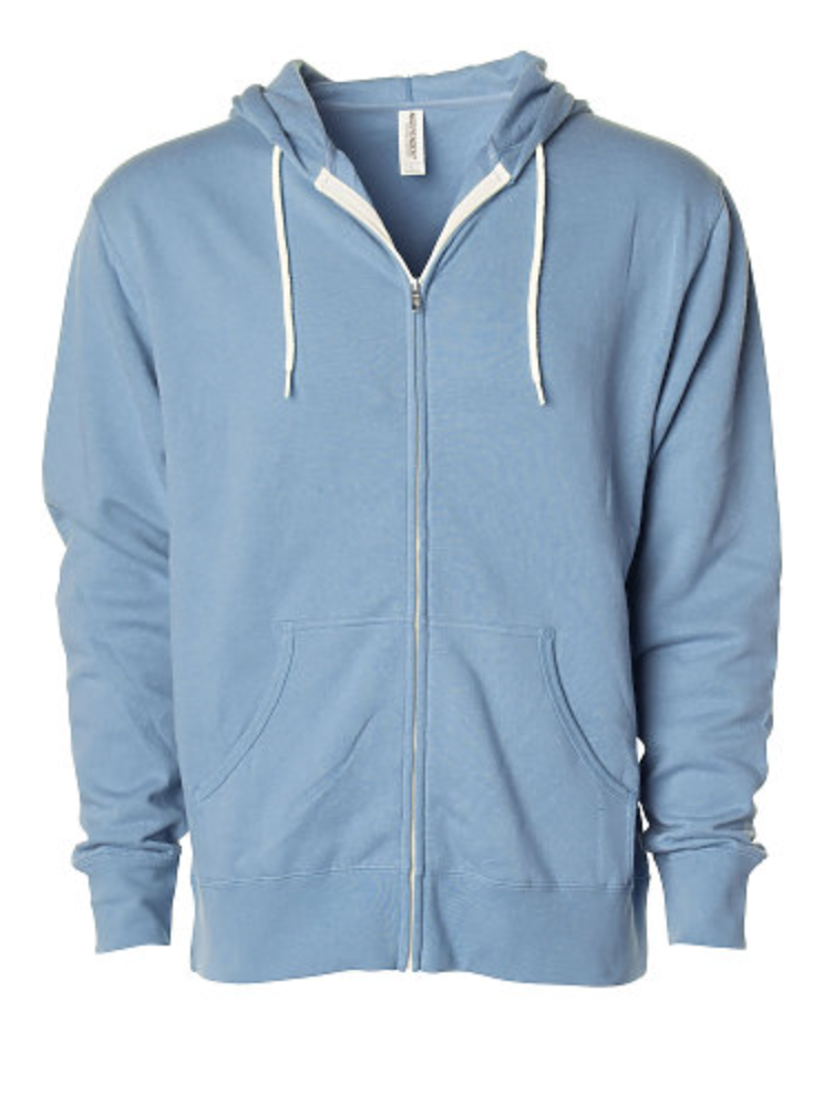 Independent Adult Zip Hooded Fleece
