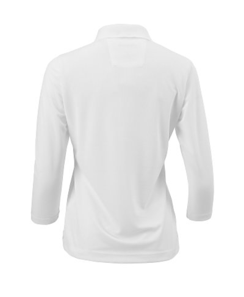 Paragon Palm Ladies’ Mini Mesh 3/4 Sleeve Performance Polo