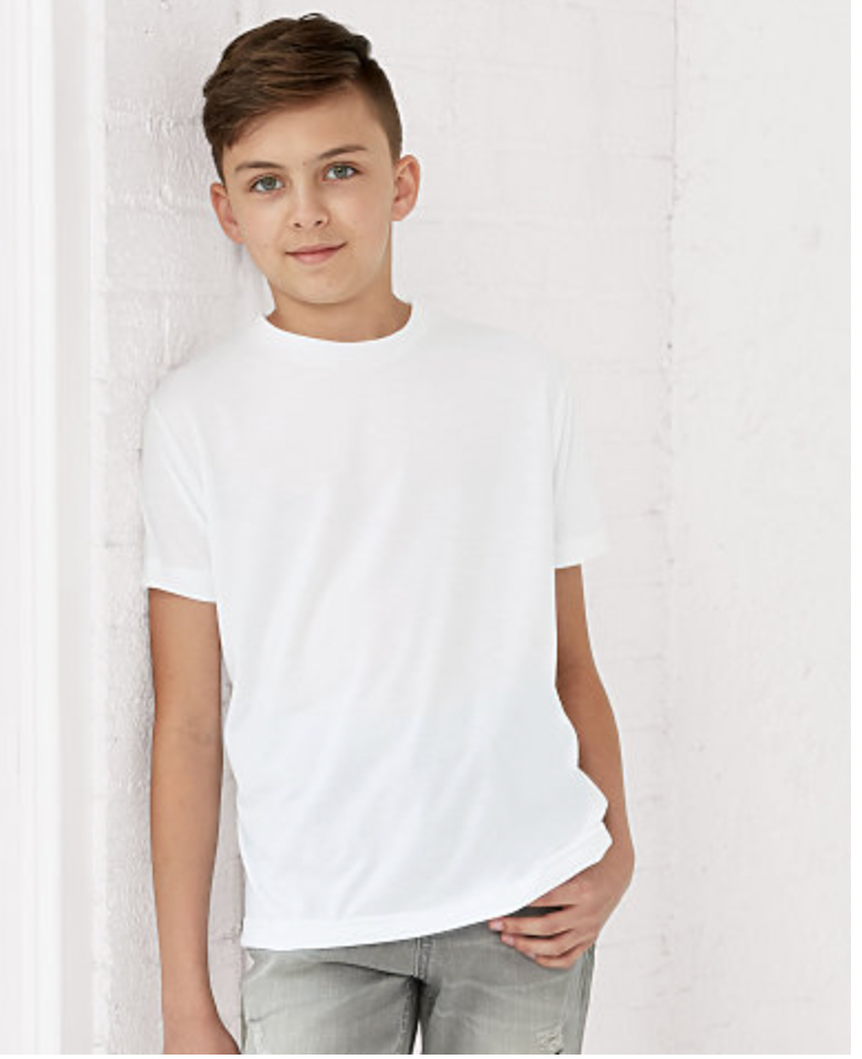 LAT Sublivie Youth Sublimation Polyester Tee