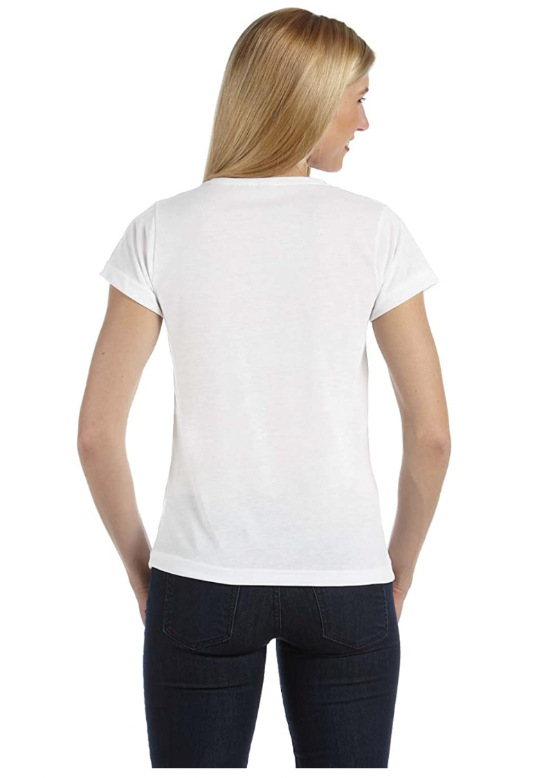 LAT Sublivie Ladies' Sublimation Polyester Tee