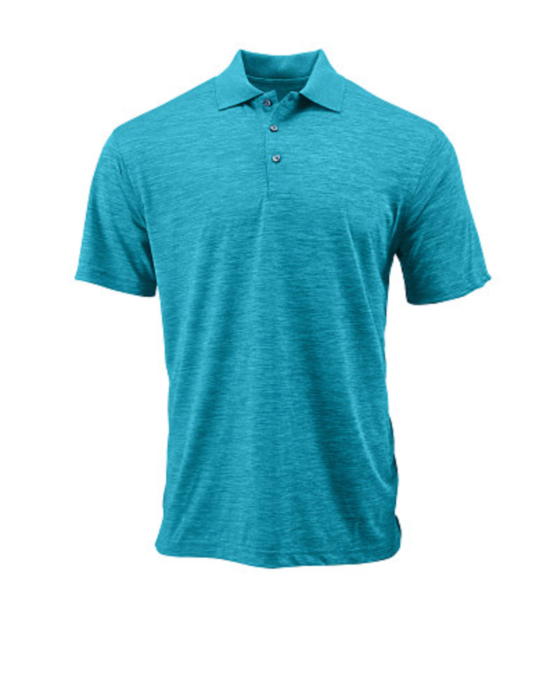 Paragon Dakota Adult Striated Heather Performance Polo