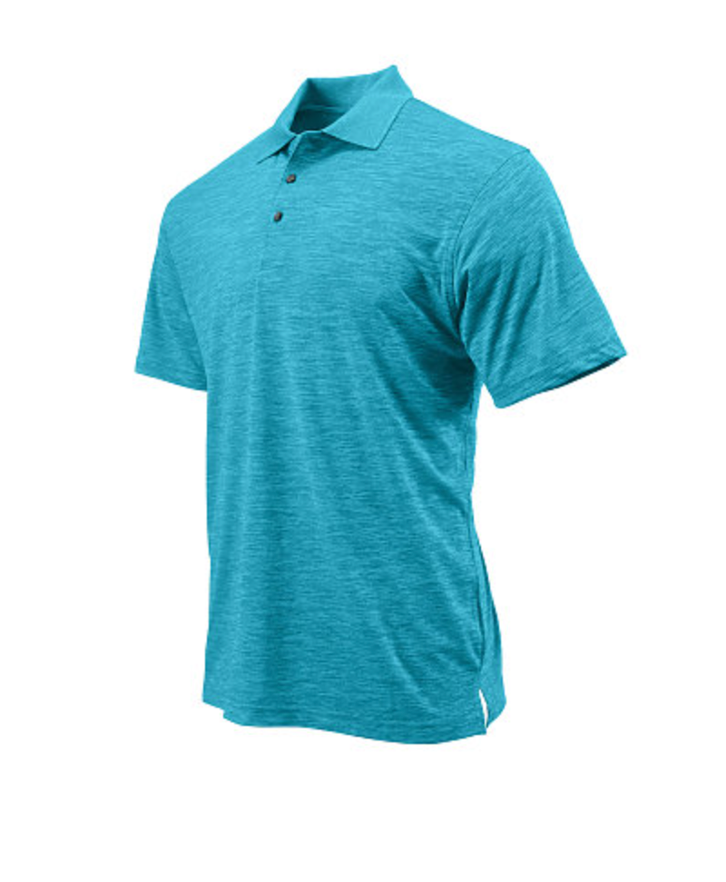 Paragon Dakota Adult Striated Heather Performance Polo
