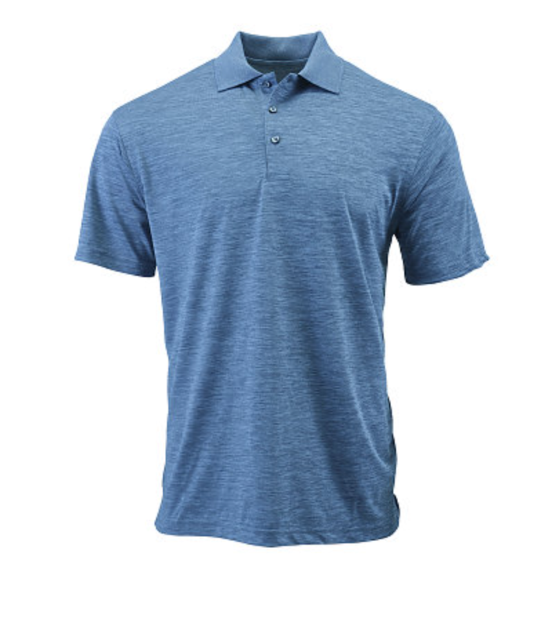 Paragon Dakota Adult Striated Heather Performance Polo