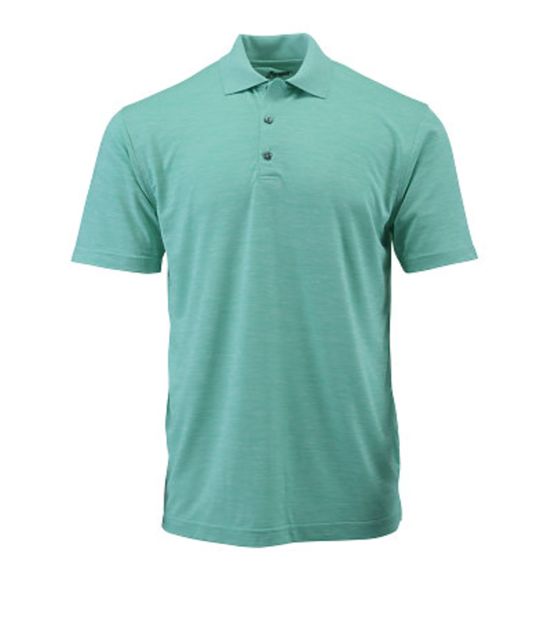 Paragon Dakota Adult Striated Heather Performance Polo