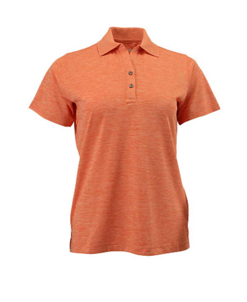 Paragon Dakota Ladies’ Striated Heather Performance Polo