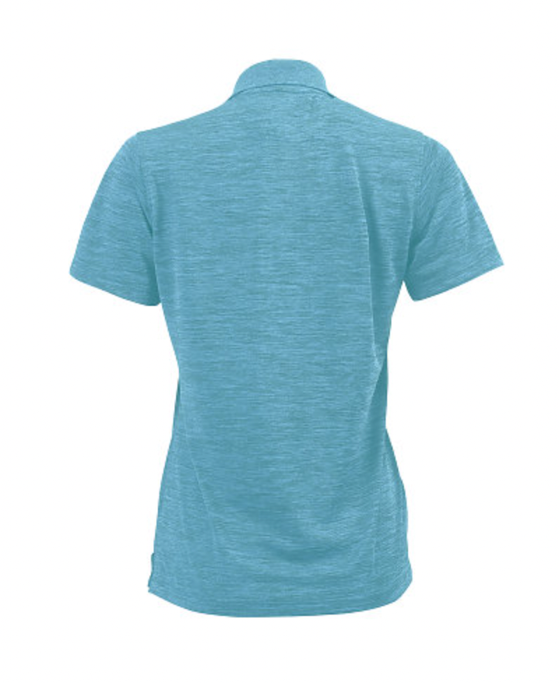 Paragon Dakota Ladies’ Striated Heather Performance Polo