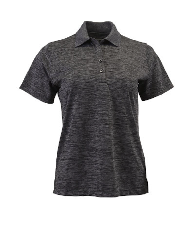 Paragon Dakota Ladies’ Striated Heather Performance Polo