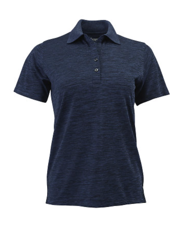 Paragon Dakota Ladies’ Striated Heather Performance Polo