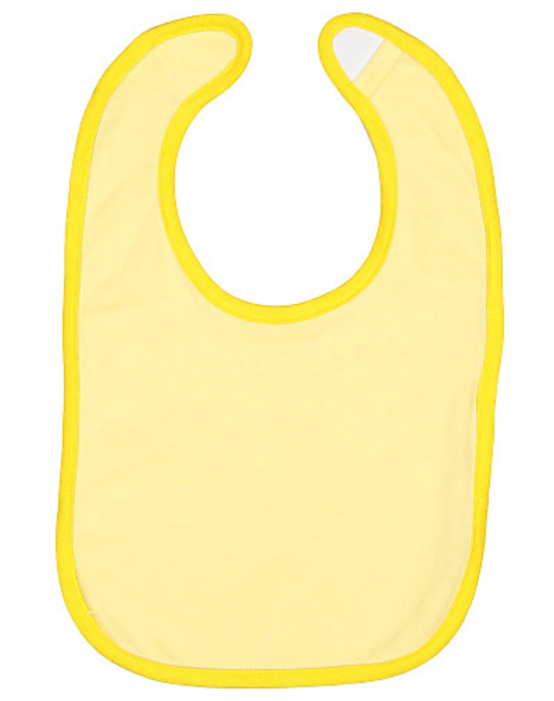 Rabbit Skins Infant Color Trim Jersey Bib