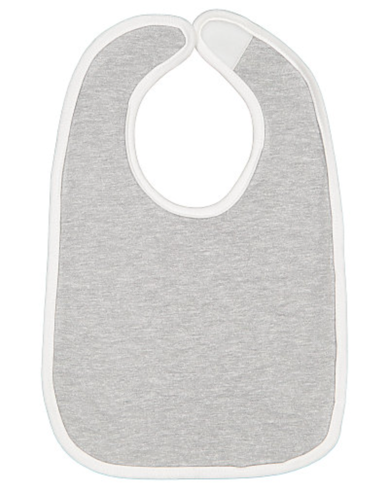 Rabbit Skins Infant Color Trim Jersey Bib