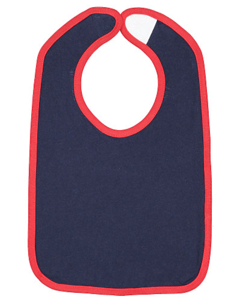 Rabbit Skins Infant Color Trim Jersey Bib