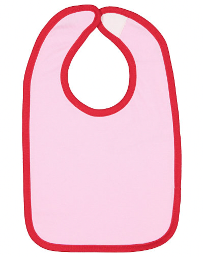 Rabbit Skins Infant Color Trim Jersey Bib