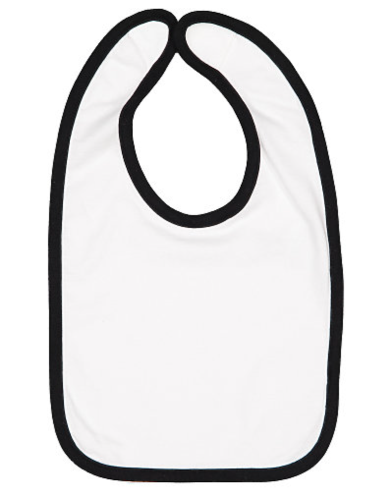 Rabbit Skins Infant Color Trim Jersey Bib