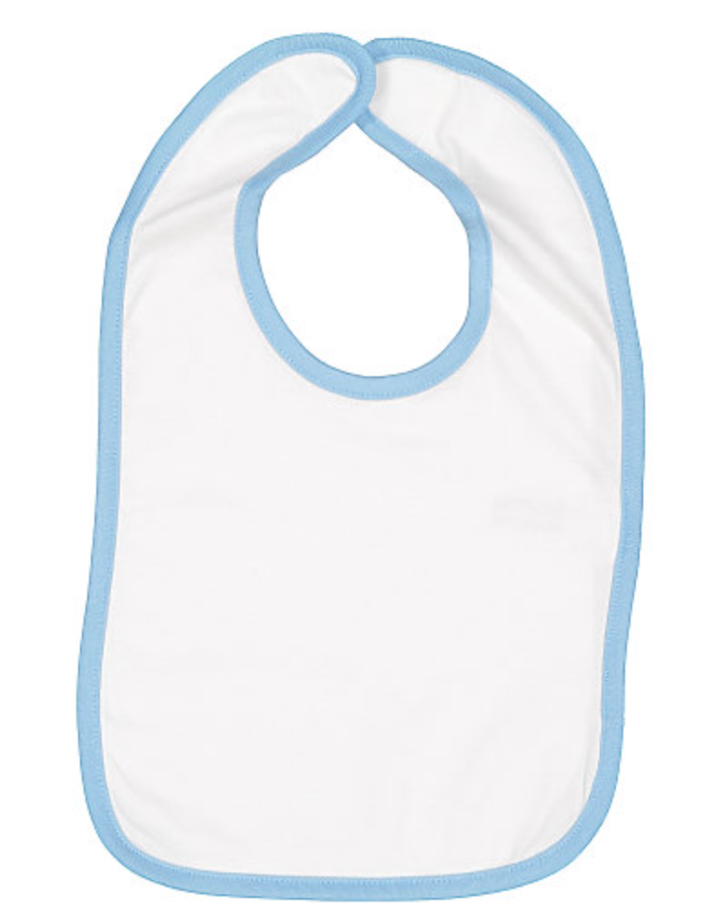 Rabbit Skins Infant Color Trim Jersey Bib