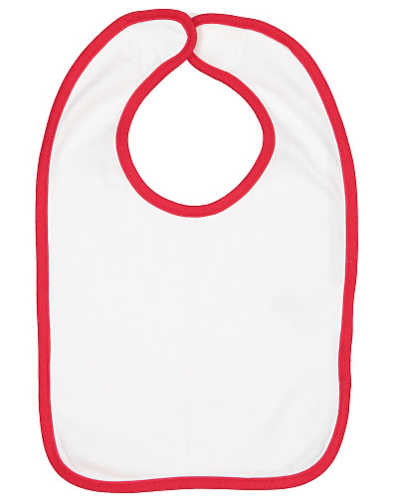 Rabbit Skins Infant Color Trim Jersey Bib