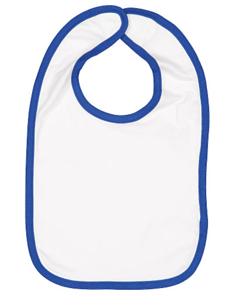 Rabbit Skins Infant Color Trim Jersey Bib