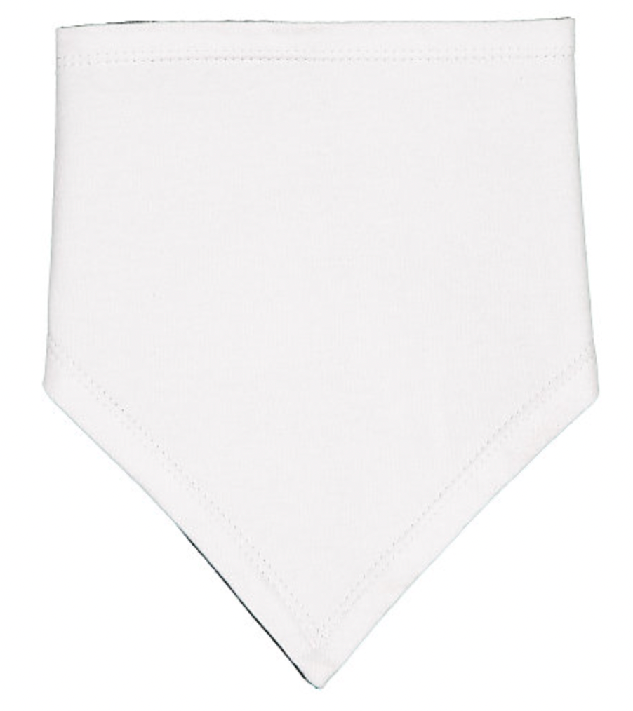 Rabbit Skins Infant Premium Jersey Bandana Bib