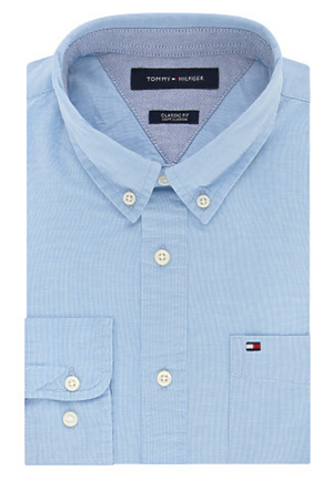 Tommy Hilfiger Men's Cotton Chambray