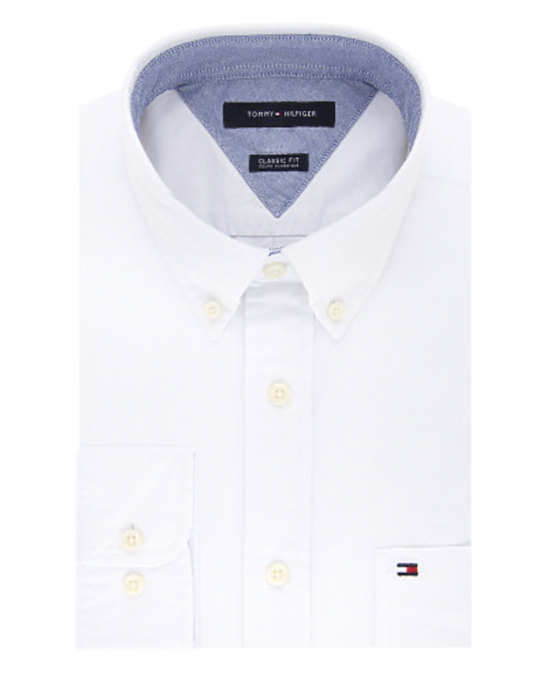 Tommy Hilfiger Men's New England Oxford Dress Shirt