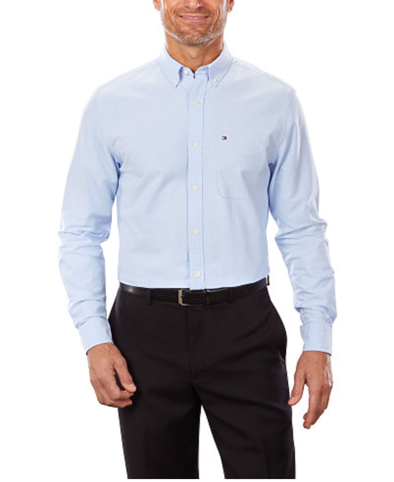Tommy Hilfiger Men's New England Oxford Dress Shirt