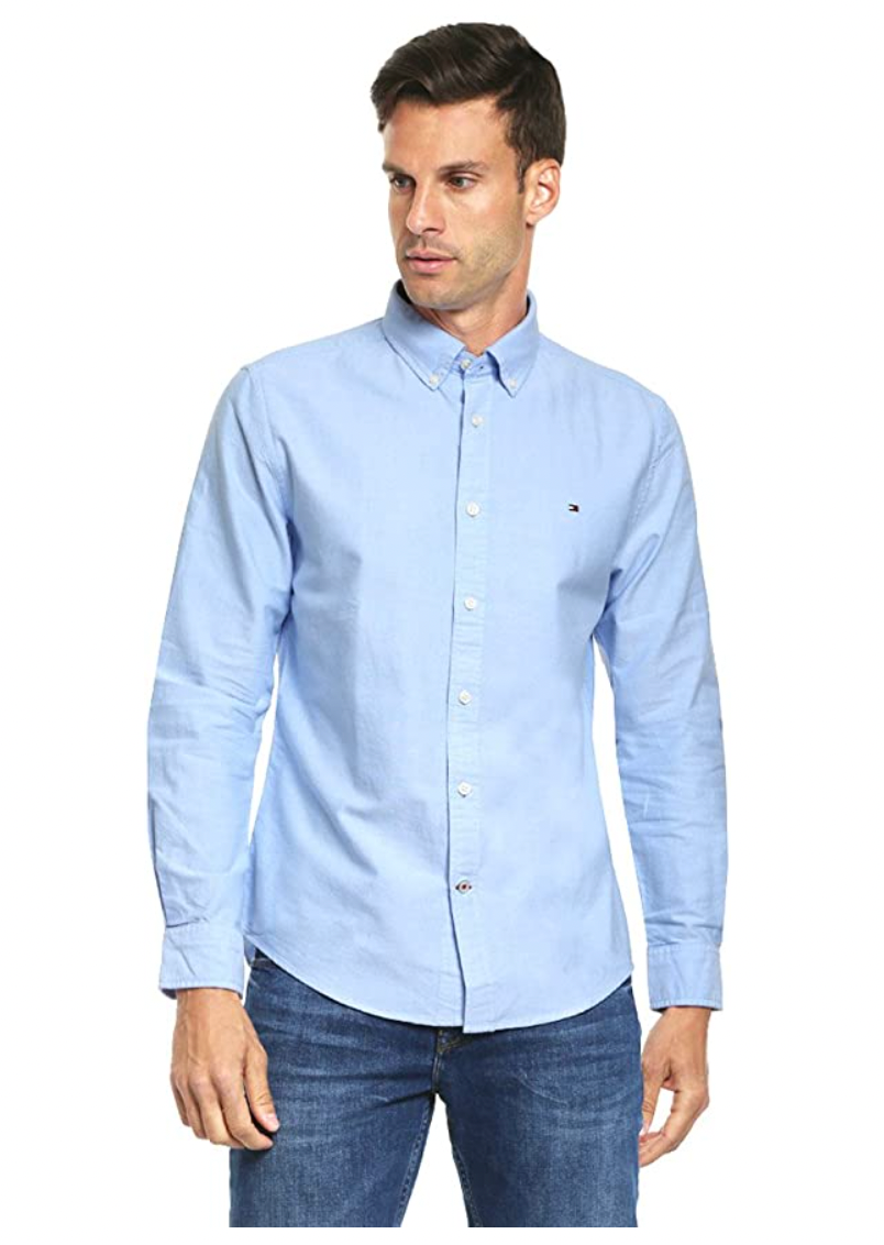 Tommy Hilfiger Men's New England Oxford Dress Shirt