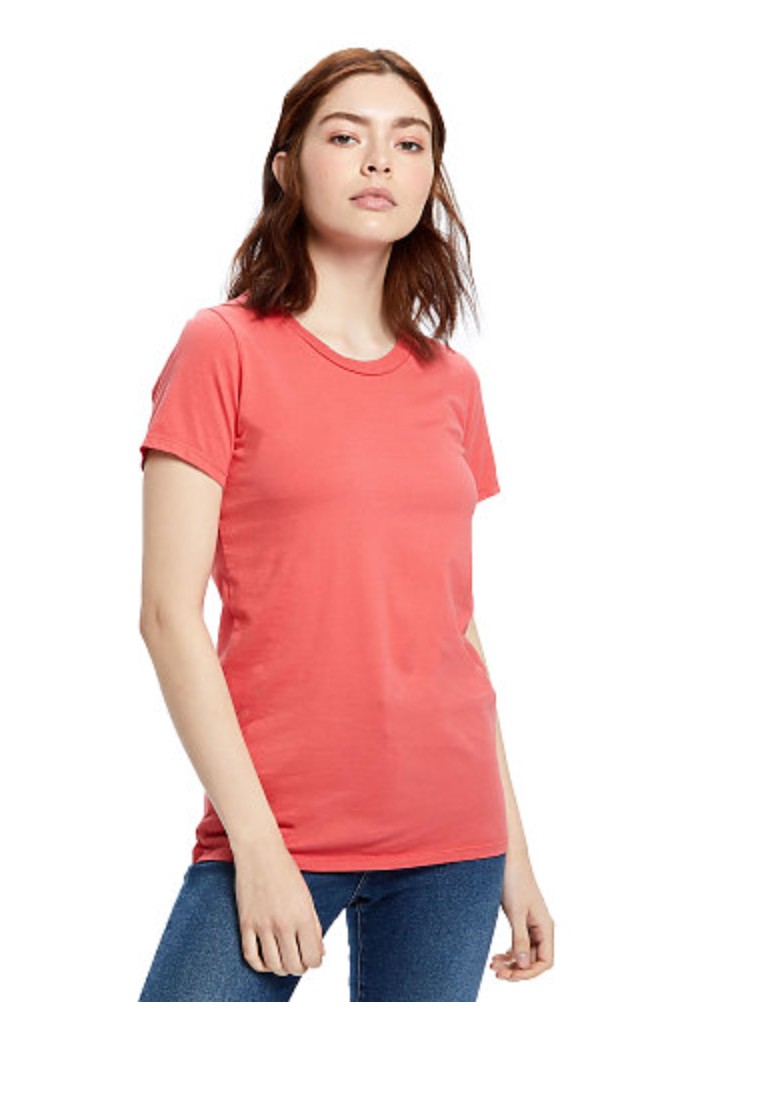 US Blanks Ladies' Short Sleeve Crew Neck