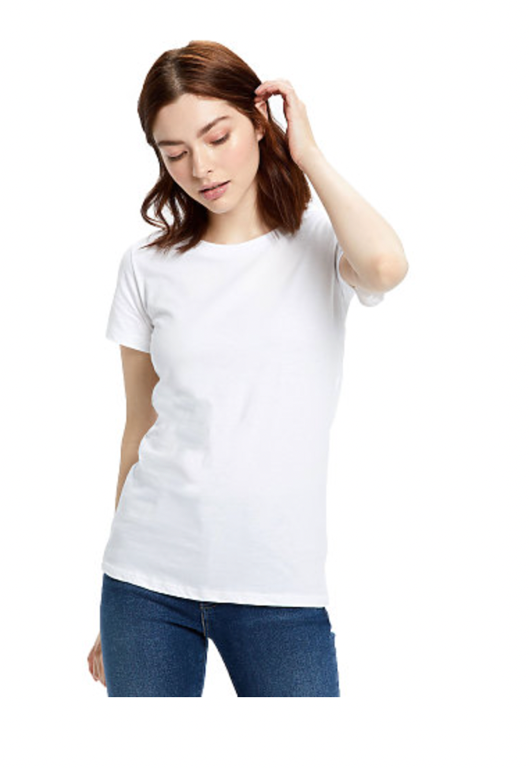 US Blanks Ladies' Short Sleeve Crew Neck