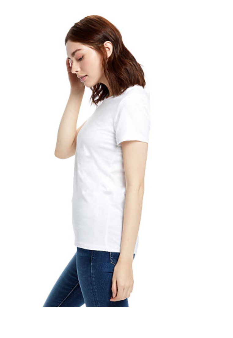 US Blanks Ladies' Short Sleeve Crew Neck