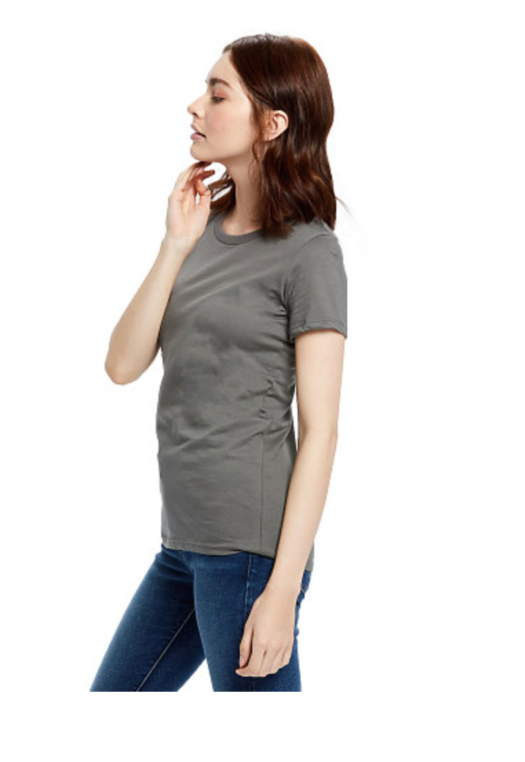 US Blanks Ladies' Short Sleeve Crew Neck